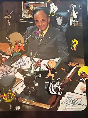 Mel Blanc Autograph JSA COA •• CARTOON VOICE/ Color Photo • $166