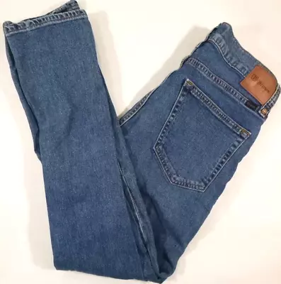 Brixton-Mens Reserve Pant Denim Jeans 30x30 Button Fly Straight • $17.09