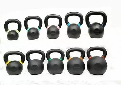 New MORGAN V2 Cast Iron Powder Coated Kettlebell (4-32Kg) One Piece Only • $69.73