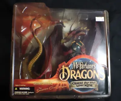 Mcfarlane's Dragons Series 1 The Sorcerers Dragon Clan Figure NIB • $35