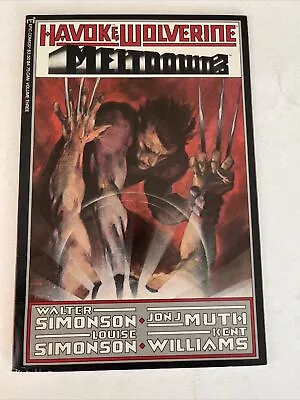 Havok And Wolverine: Meltdown #3 1988 Simonson Art-comic Book • $2