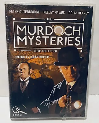 NEW & SEALED The Murdoch Mysteries Movie Collection (DVD 2008 3-Disc Set) • $24.88