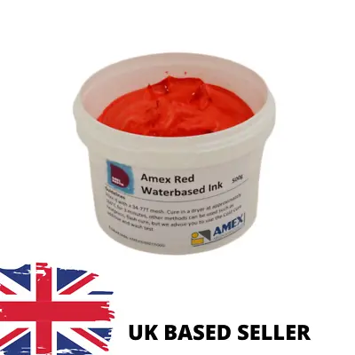 £13.95 • Buy  Waterbase Screen Printing - T- Shirt Ink/ Paint 500g - 15 Bright Coloured Inks