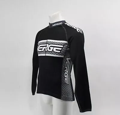 Verge Men's Small Fleece Elite Sport Long Sleeve Cycling Jersey • $20.99