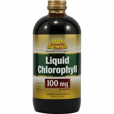 £19.31 • Buy Dynamic Health Liquid Chlorophyll 100mg (per Serving) - 473ml