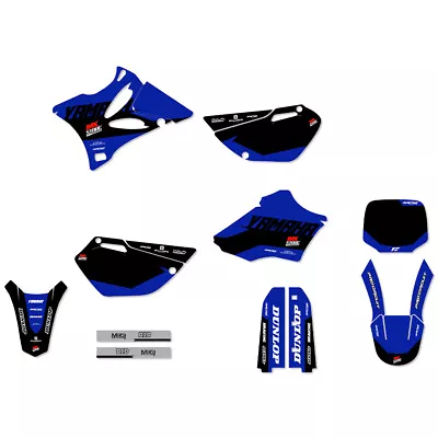 Ninetwo Decals Yamaha YZ85 02-14 Blue Black W/ Black BGS Graphics Kit • $189.95