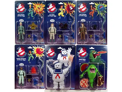 Ghostbusters Ray Peter Egon Winston Stay Puft Slimer Classic Retro 5” Figure X 6 • $59.99