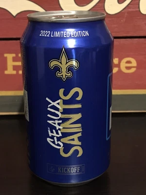 $5 • Buy 2022 12oz Bud Light New Orleans Saints NFL KickOff Can- EMPTY