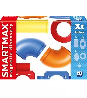 Smartmax Magnetic Discovery Xt Tubes Pre-School Build & Play Set  • £10