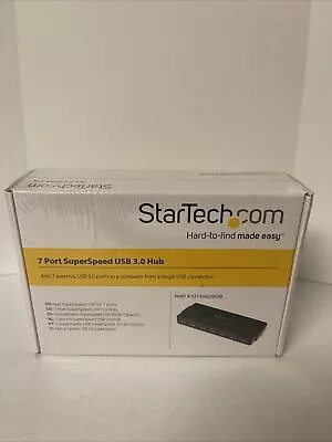 Brand New Sealed StarTech.com 7 Port SuperSpeed USB 3.0 Hub Part #: ST7300USB3B • $39.99
