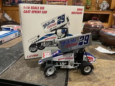 GMP 1/18 Doug Wolfgang 29 Weikerts Sprint Car • $200