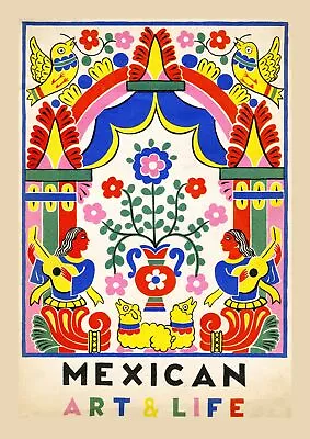 6706.Mexican Art Life POSTER.Office Home Room Decoration.Graphic Art Design • $19