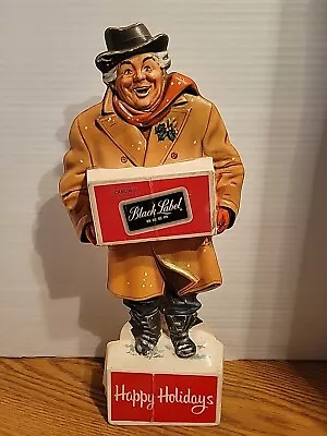 (VTG) Carling Black Label Beer Holiday Man Vacuform Plastic Sign • $159.99