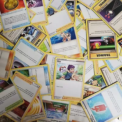 $6.30 • Buy Pokemon 50 Random Uncommon Trainer Cards Bulk Lot Official TCG Cards - No Energy