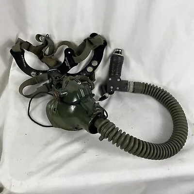 Vietnam War 1966 US Air Force Pilot MBU-5/P Sierra Oxygen Mask W/ Other Parts • $340