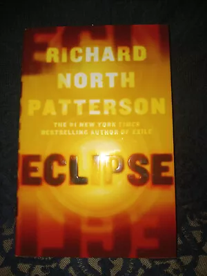 Eclipse By Richard North Patterson (2009 Hardcover) • $3.59