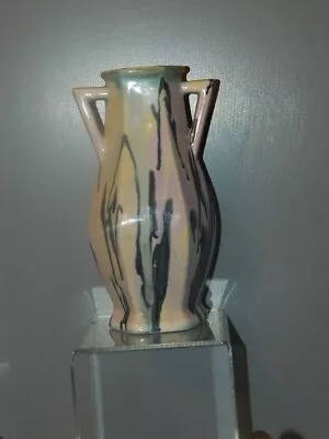 RARE!!! Antique Art Deco HIERONYMUS Mueller Pottery Vase 6.9  Magnificent C1920s • $125