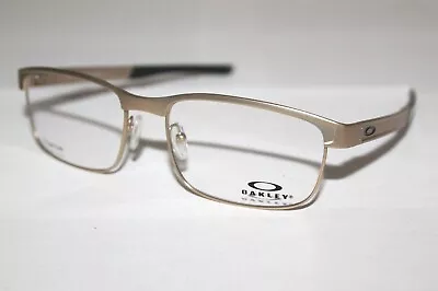 Oakley SURFACE PLATE Eyeglasses OX5132-0852 (52MM) Satin Light Gold / RX DEMO • $89.99