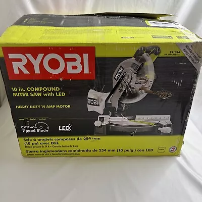 RYOBI Compound Miter Saw LED Light Blades Corded Electric Brake Allen Key Wrench • $184.99