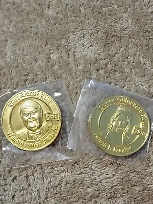 2020 Mardi Gras Krewe Of King Arthur Gold King/Queen Doubloon • $3.99