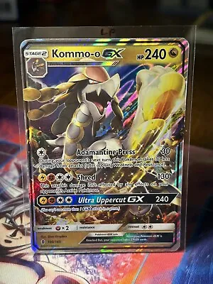 Pokemon X1 Kommo-o GX - SM (Ultra Holo Rare 100/145) (Light Play!) • $2.99