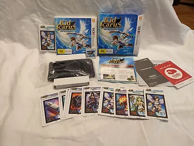 Kid Icarus: Uprising Nintendo 3DS Complete With Sealed Cards + Extras + Stand • $145