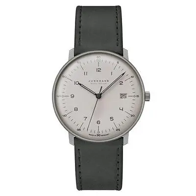 JUNGHANS Max Bill Mega Solar 059/2023.02 Quartz Gray Men's Watch  NEW  • $970