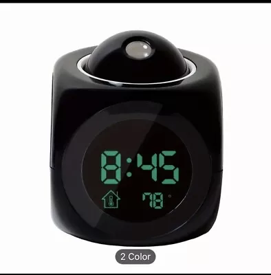 New Projection Alarm Clock Talking LCD Multi-function Time & Temperature Display • $6