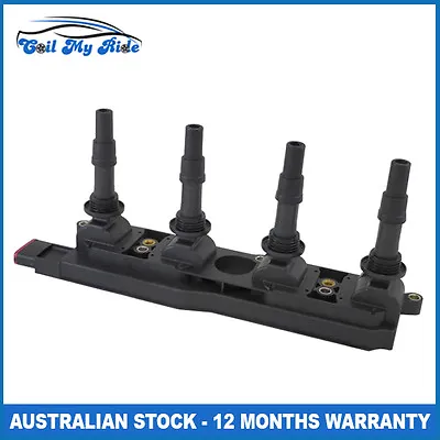 Ignition Coil Pack For Holden Astra TS AH CD CDX Barina SRI Tigra 1.8L Z18XE • $95