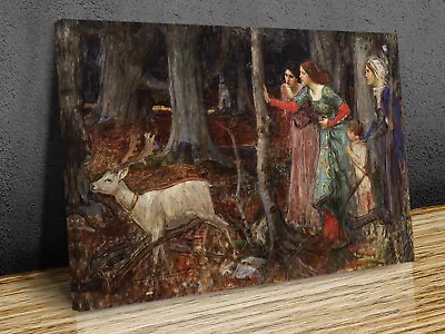 The Mystic Wood John William Waterhouse  Canvas Print Art Or Print Only • £6.99