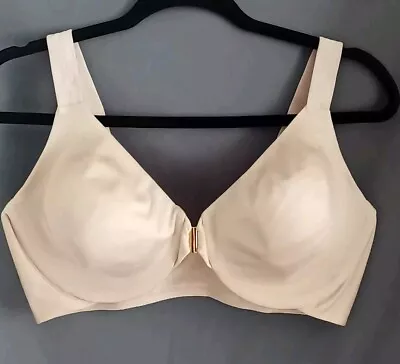 Lilyette 40C Front Closure Minimizer Bra Nude 0839 • $13.99