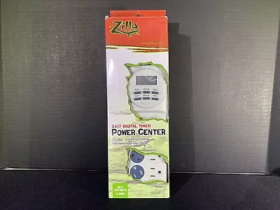 Zilla Reptile Pet Habitat Lighting & Terrarium Heat Power Center Timer Digital • $21