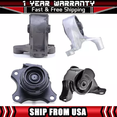 Anchor X4 Engine Motor Mounts MT Mounts For 02-04 HONDA CIVIC L4 1.7L MT 5 Speed • $141.22