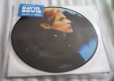 DAVID BOWIE Sound And Vision 7'' Picture Disc 40th Anniversary NEW No Splits • £30