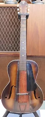 Vintage KAY Arch Top F Hole Acoustic Guitar • $400