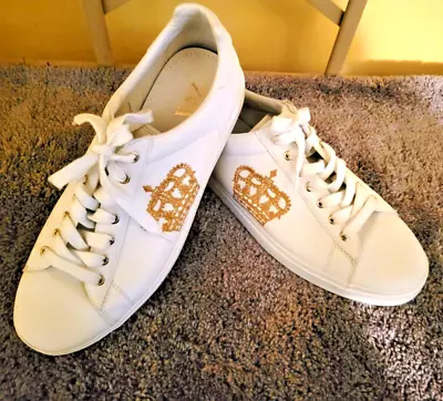 $54.75 • Buy Zara Men's Sneaker With Embroidered Crown Emblem Leather Size 13