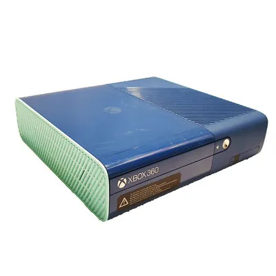 Xbox 360 E 500GB Limited Edition Blue & Teal Console Only- Acceptable • $156.99