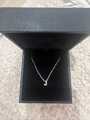 $20 • Buy Nadri “J” Sterling Silver Necklace