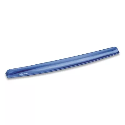 Fellowes 91137 Gel Crystals 18.5  X 2.25  Keyboard Wrist Rest - Blue New • $23.78