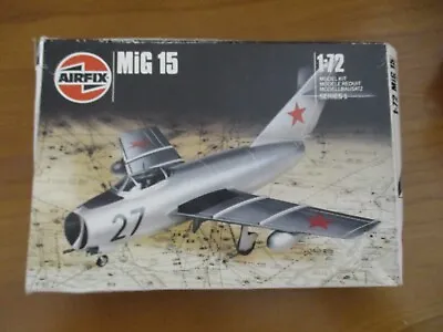 1/72 Model Airfix 01017 Mig 15 Box 1987 • $15.97