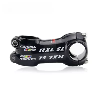 Carbon Bike Handlebar Stem MTB Road Bike Stem 6 Degrees 25.4mm Bike Accessories • $67.20