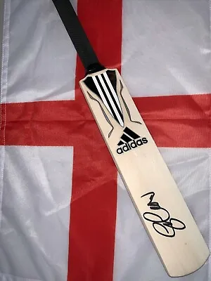 £60 • Buy Sam Curran (England) Signed Adidas White Cricket Bat + COA