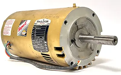 Baldor Super-E AC Induction Motor 6HP 3Ph 3450RPM 460V 60Hz 7.5A 145TCZ Frame • $64.99