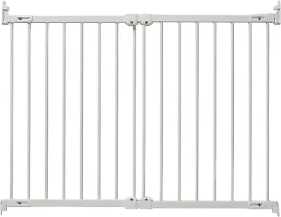 BabyDan Super Flexi Fit Extending Metal Safety Gate White • £46.93