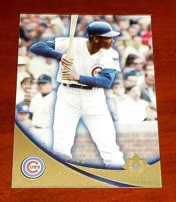 2005 UD ULTIMATE SIGNATURE EDITION ERNIE BANKS #13 And Ser. #d 380/825 NICE! • $4.99