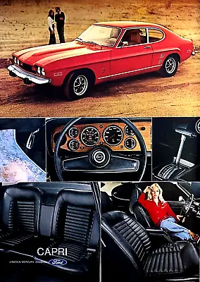 1972 Mercury Capri—ford Of Germany—vintage Magazine Advertisement—print Ad • $9.88