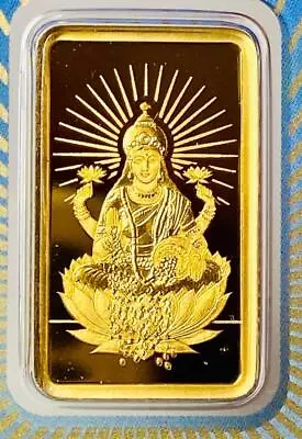 Vintage Rare 5 Grams PURE GOLD PAMP Suisse 999.9 Lakshmi Sealed Certified Bar • $510