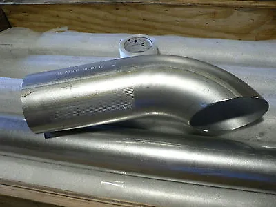 Exhaust Stack Pipe Tailpipe Galvanized 5  18  Overall Length Jerrv • $40