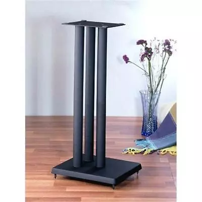 VTI Manufacturing RF36 36 In. H- Iron Center Channel Speaker Stand - Black • $211.22