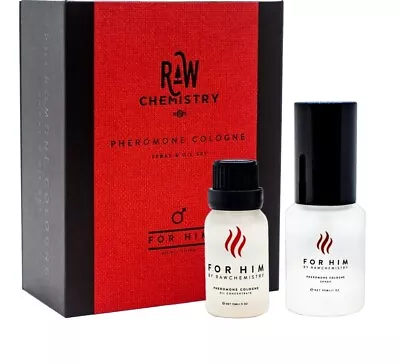 RawChemistry Pheromone Cologne Gift Set - Bold Extra Strength Formula • $44.99